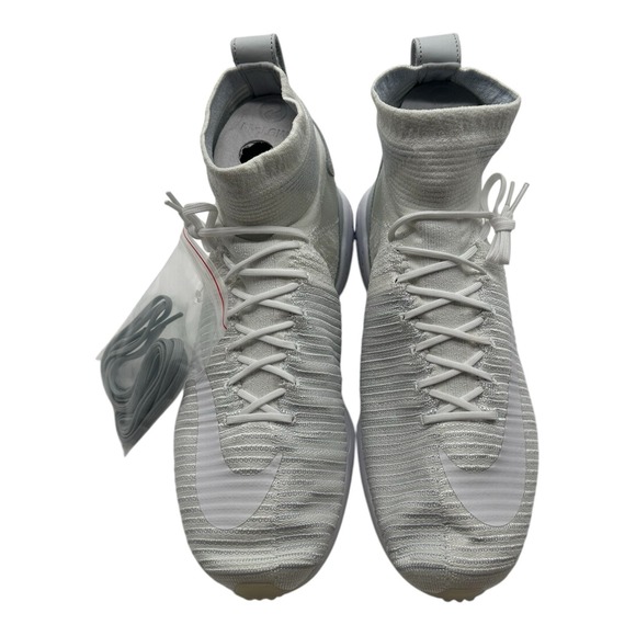 Nike Zoom Mercurial XI FK Basketball Shoes Mens 11.5 White Wolf Grey‎ Sneakers - Picture 5 of 10